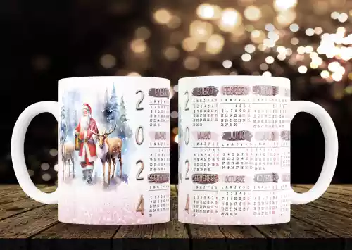 vectores plantilas SANTA CLAUS ,NAVIDAD,FESTIVIDAD,CALENDARIO,